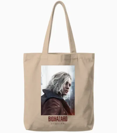 Resident Evil Requiem Grace Art Bp Tote Bags - Natural