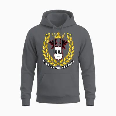 Al Ahly Football Club, Clubs World Cup Unisex Hoodie - Charcoal