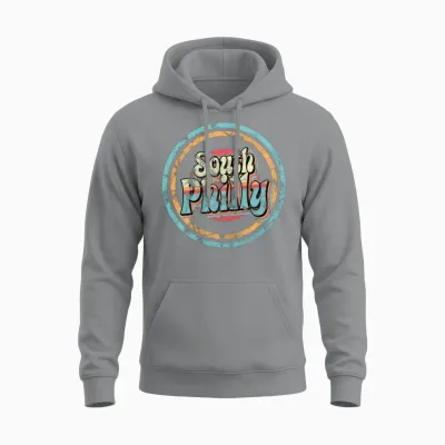 South Philly Retro Unisex Hoodie - Sport Grey