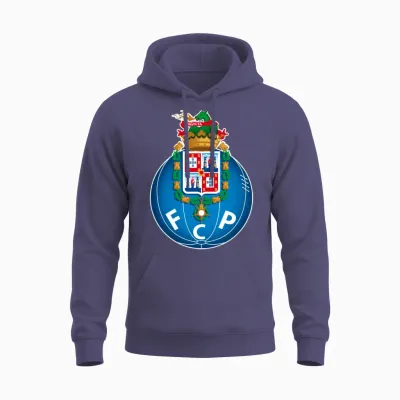 Fc Porto Unisex Hoodie - Heather Sport Dark Navy