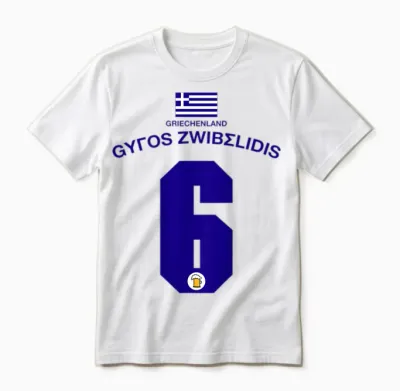 Griechenland Party Trikot Malle Party-Urlaub Unisex T-Shirt - White