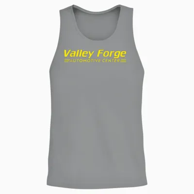 Tires Valley Forge Automotive Officially Licensed Unisex Tank Top - Sport Grey