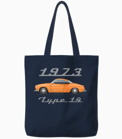 1973 Amber Tote Bags - Navy