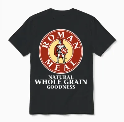 Roman Meal Unisex T-Shirt - Black