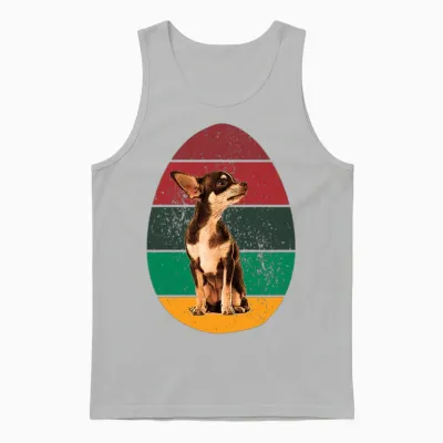 Dog in the Egg Dog in the Egg Unisex Tank Top - Ash