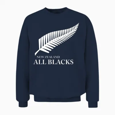 Kiwi All Blacks New Zeala Unisex Sweatshirt - Navy