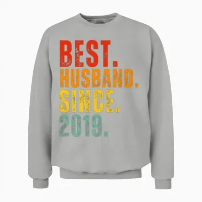 Best Husband Since 2019 – 6th Wedding Anniversary Unisex Sweatshirt - Ash