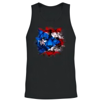 Puerto Rico Unisex Tank Top - Black – 2