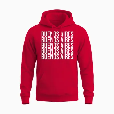 Bestseller Buenos Aires City Premium Gift Brazil Unisex Hoodie - Red
