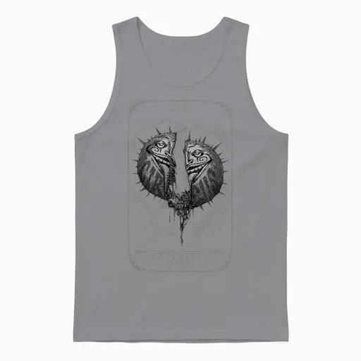 Hunt: Showdown 1896 Corrupted Circus Unisex Tank Top in Sport Grey