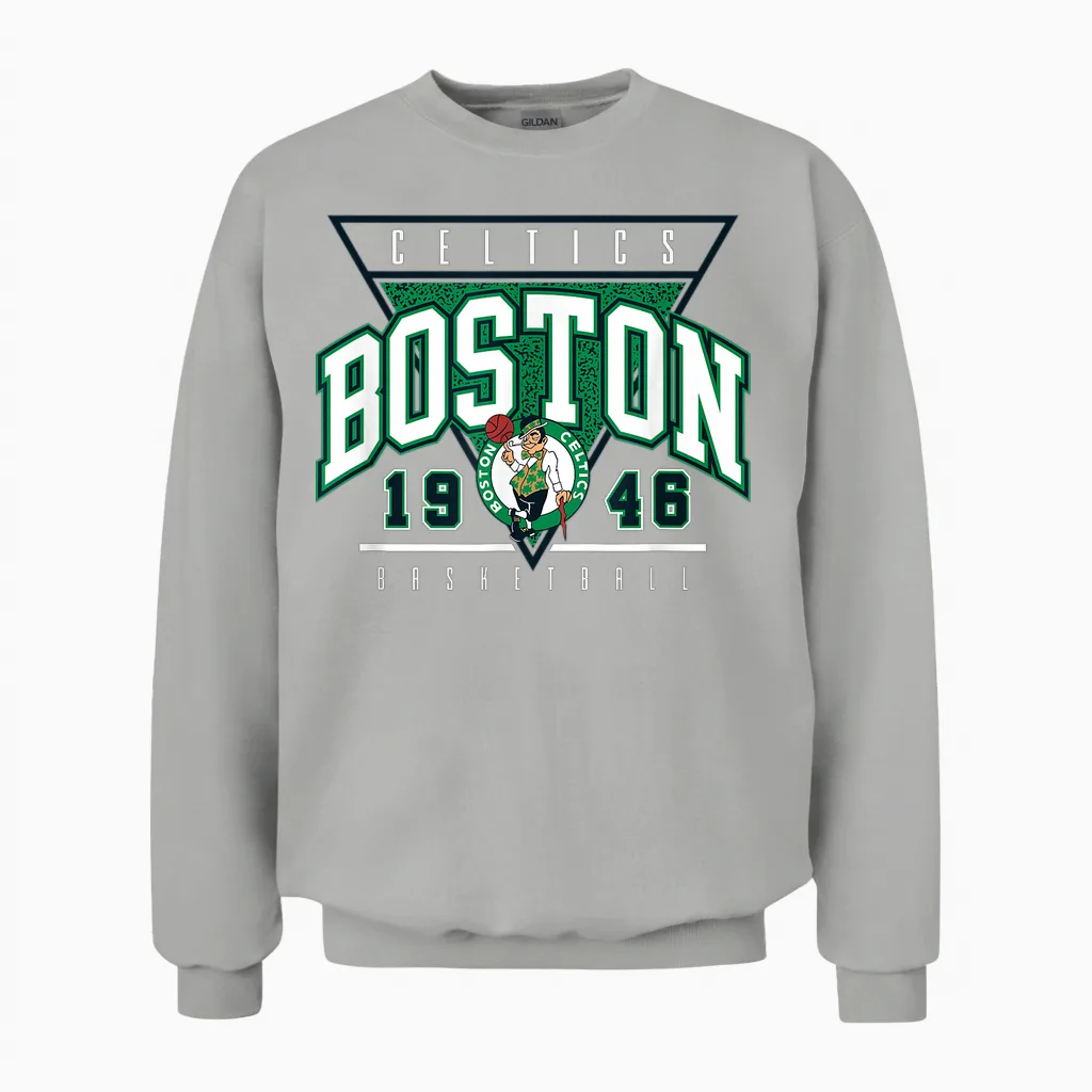 Offizieller Nba Boston Celtics Ball Unisex Sweatshirt in Ash