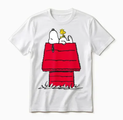 Peanuts - Snoopy Woodstock Original Unisex T-Shirt - White