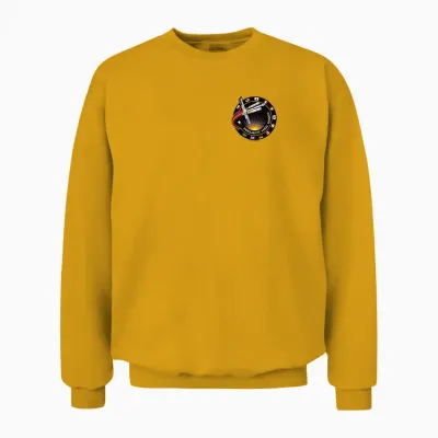 Project Hail Mary Mission Badge Pocket Logo Unisex Sweatshirt - Gold