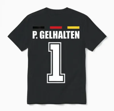 Funny Name Germany Jersey for Mallorca and the Party T-Shirt, Black, S Unisex T-Shirt - Black