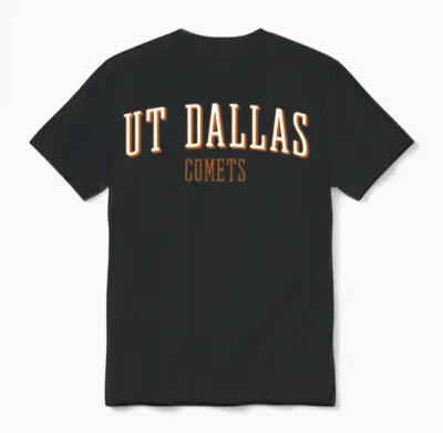 Ut Dallas Comets Ncaa Rylutd07 Birthday Christmas Unisex T-Shirt - Black