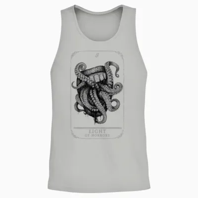 Hunt: Showdown 1896 8th Anniversary Eight of Horrors Unisex Tank Top - Ash