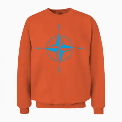 Nato Otan Unisex Sweatshirt - Orange