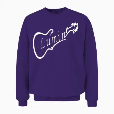 Lumin Official Logo Fan Merch Unisex Sweatshirt - Purple