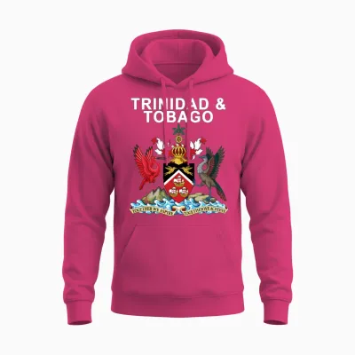 Trinidad and Tobago Emblem Unisex Hoodie - Heliconia