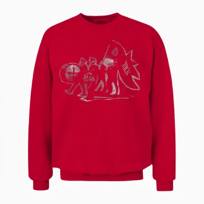 My Chemical Romance Zine Machine Unisex Sweatshirt - Red