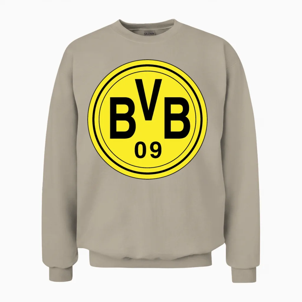 Borussia Dortmund Unisex Sweatshirt in Sand