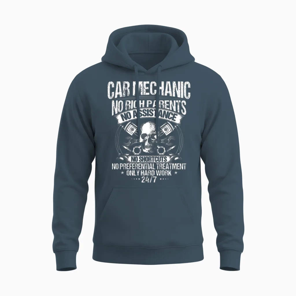 Car Mechanic/mechanics/hard Work/gift/present Unisex Hoodie in Dark Heather