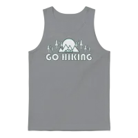 Take a Hike, Hiking Lover, Adventure, Nature. Unisex Tank Top - Sport Grey – 1