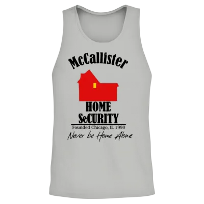 Mccallister Home Security - Home Alone Gift Unisex Tank Top - Ash