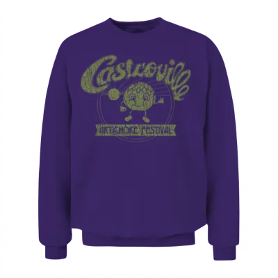 Castroville Artichoke Festival 1959 Unisex Sweatshirt - Purple