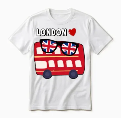 I Love London - Gift for Someone Who Loves London Unisex T-Shirt - White