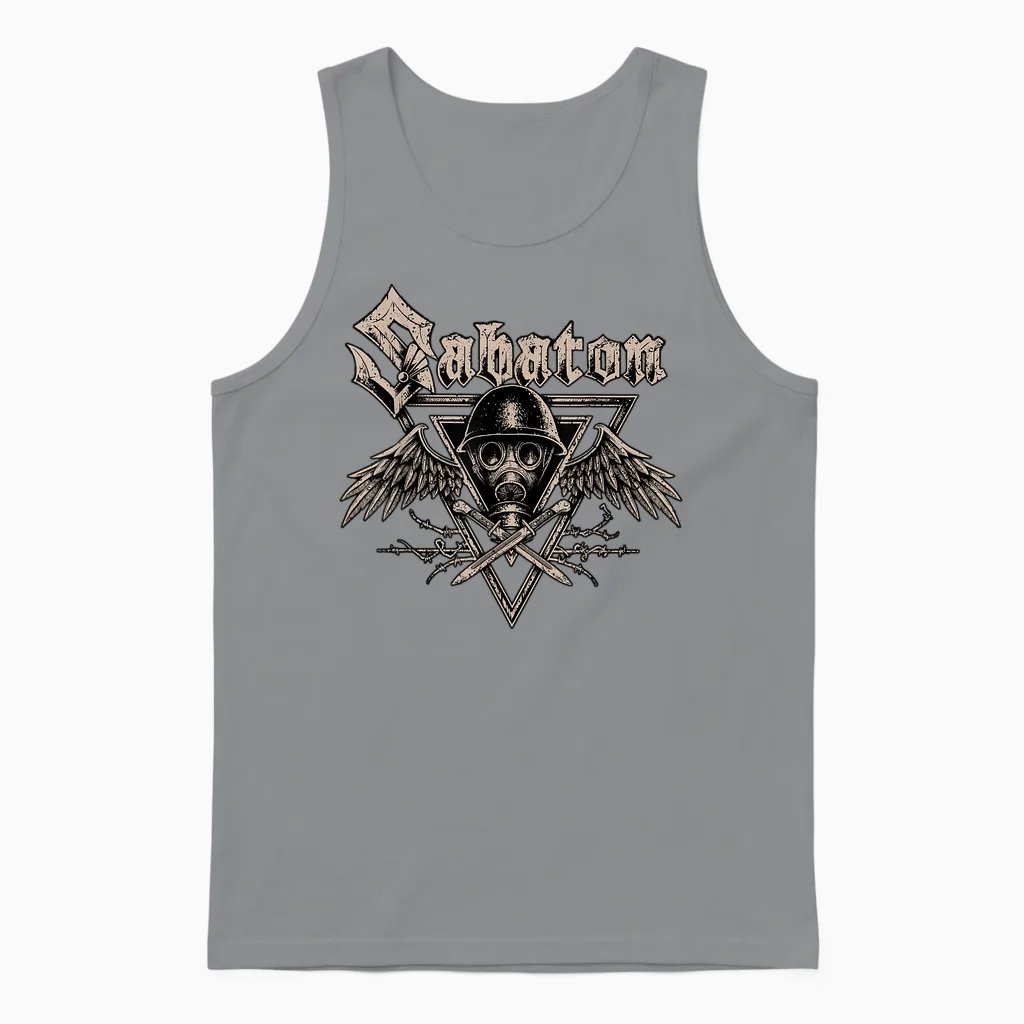 Poison Gas Unisex Tank Top in Sport Grey