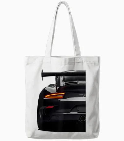 Tuning Car Mechanic Tuner Drift Motorsport Gift T-Shirt, Black Tote Bags - White