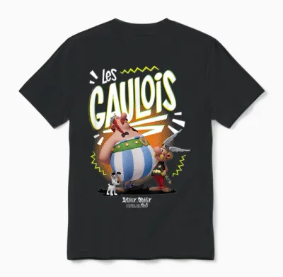Asterix & Obelix the Heroic Gauls Unisex T-Shirt - Black