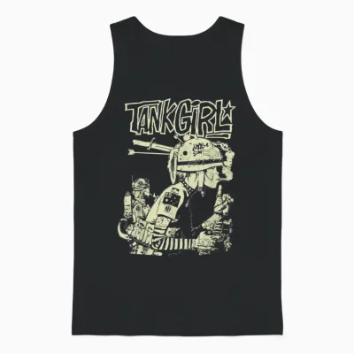 Tank Girl Unisex Tank Top - Black