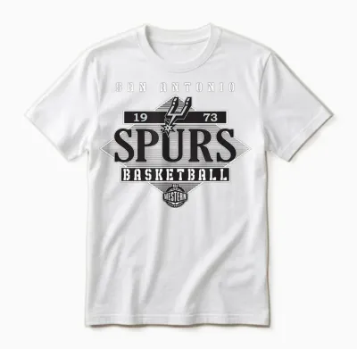 Offizieller Nba-Star Der San Antonio Spurs Im Diamant-Look Unisex T-Shirt - White