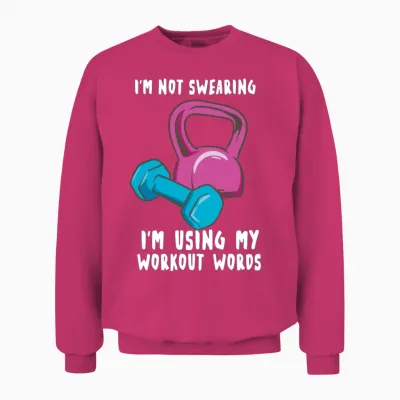 Funny Workout Funny Gym Physiotherapy Unisex Sweatshirt - Heliconia