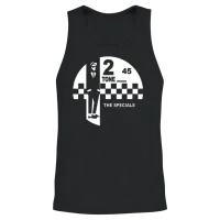 2 Tone Records Shirt - the Specials Label Unisex Tank Top - Black – 2