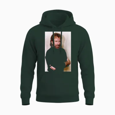 Chuck Norris Walker Texas Ranger Schauspieler & Kampfsport-Experte Unisex Hoodie - Forest