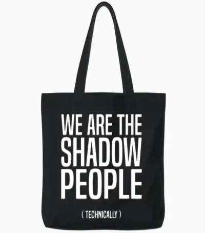 Stage Technician Tote Bags - Black