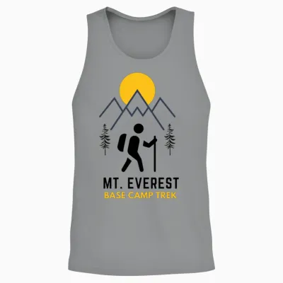 Everest Base Camp Trek Unisex Tank Top - Sport Grey