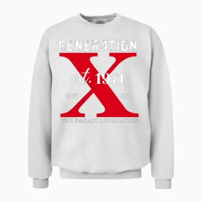 Génération X 1971 : Avant Que Vous Ne Soyez Tous Nés, Sissie, Skull Unisex Sweatshirt - White
