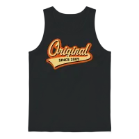 Original Since 2005 (year of Birth, Birthday / 3c) Unisex Tank Top - Black – 1