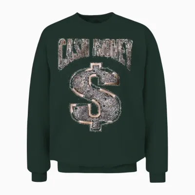 Cash Money Unisex Sweatshirt - Forest