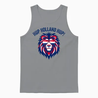 Holland Nederland Flag Dutch Lion Netherlands Pride Unisex Tank Top - Sport Grey