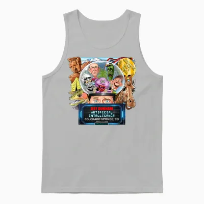 Jeff Dunham Colorado Springs, Co (2026) Unisex Tank Top - Ash