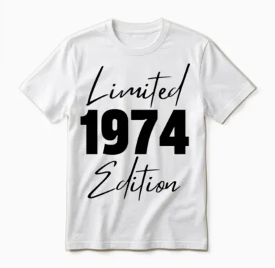 1974 Limited Edition Unisex T-Shirt - White