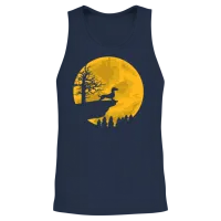 Sausage Dog Dogs — Lovers Gift Unisex Tank Top - Navy – 2
