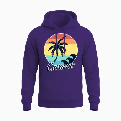 Curacao Unisex Hoodie - Purple