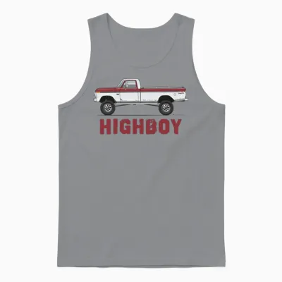 Higboy Royal Maroon Unisex Tank Top - Sport Grey