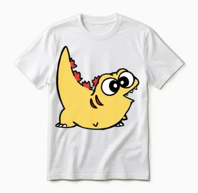 Godzilland Style Kamata-Kun Unisex T-Shirt - White